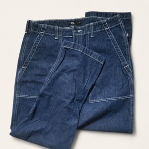 Vans Loose Tapered Fit Men's Deep Blue Relaxed Jeans- Size 33